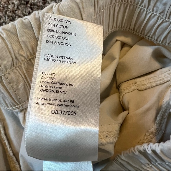 Free People Preppy Poplin Pull-On Pants - Birch - XS - Picture 10 of 11